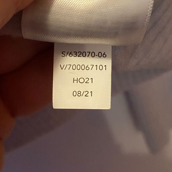 ATHLETA Hawthorn Crew Sweater Marino Wool Blend Voyage Grey Blue Women’s Medium - Picture 9 of 9